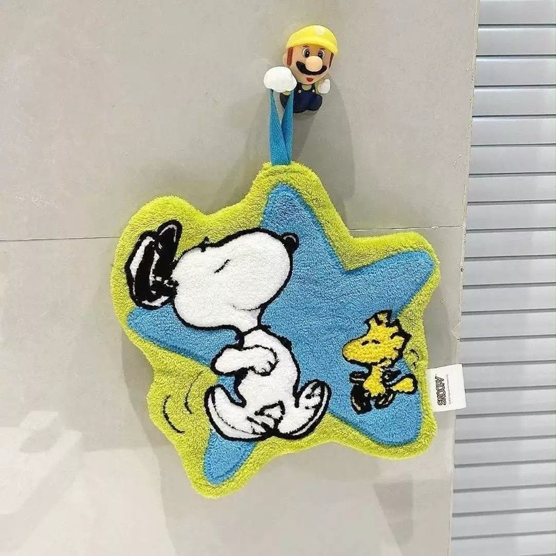 小狗擦手巾吸水洗手加厚毛巾挂式擦手挂巾手帕柔软速干抹布a类