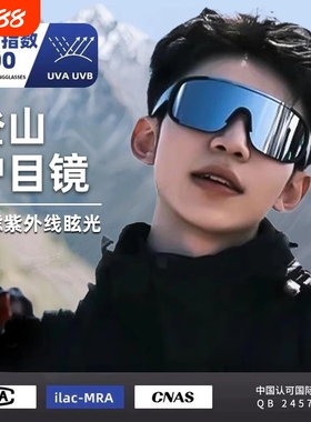登山护目镜防风沙爬山防紫外线墨镜户外运动骑行太阳眼镜近视镜