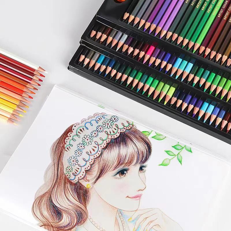芝芝30绘图绘画彩色铅笔素描笔彩绘小学生儿童铅笔批发彩铅