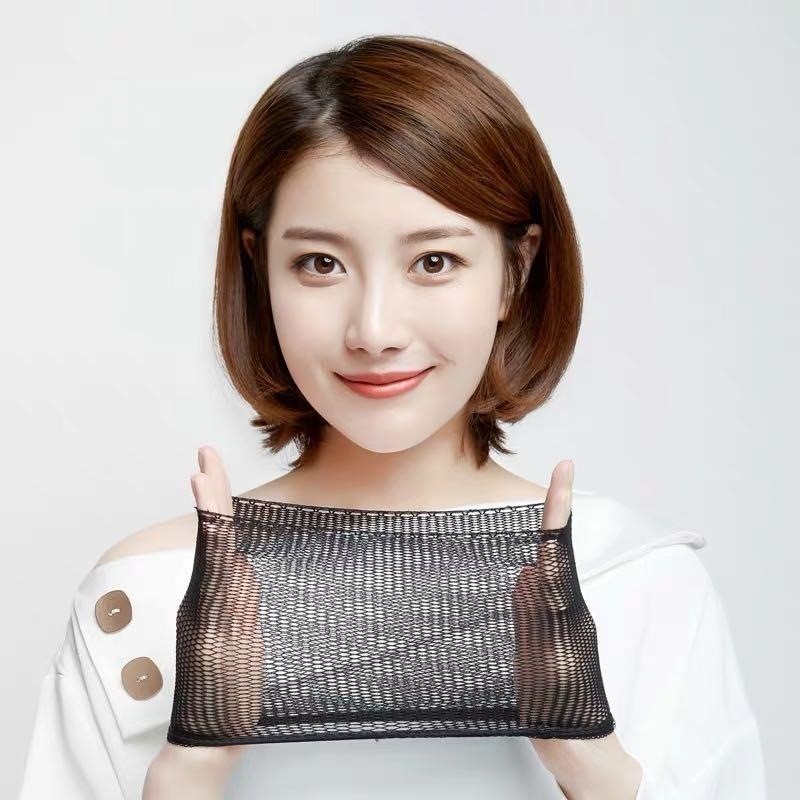 发网黑色假发固定隐形发套两头通弹力网头套固定网罩假发配件