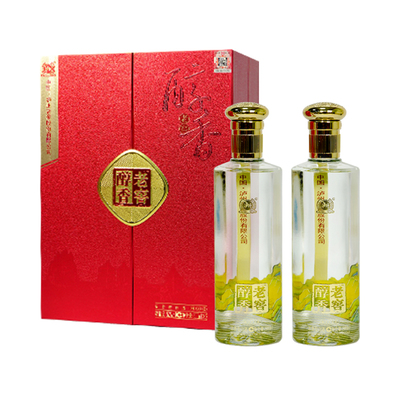 泸州老窖醇香和之美52度白酒500ml*2瓶