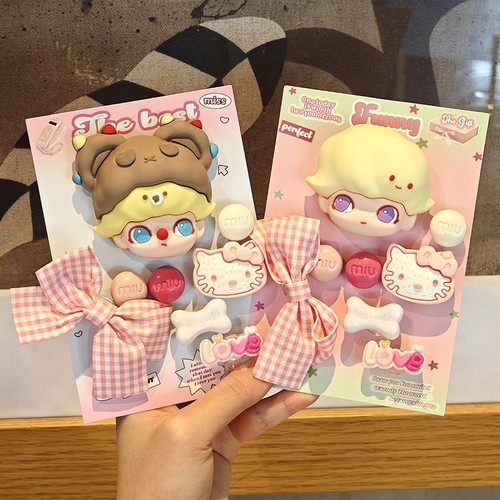 洞洞鞋鞋花配饰适配crocs卡通立体可爱泡泡马特啦布布鞋扣diy卡扣