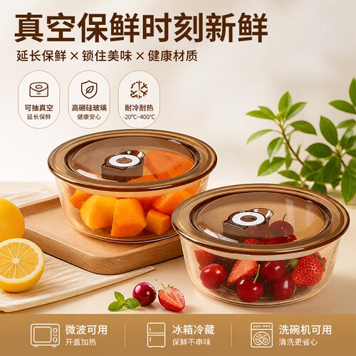 高硼硅玻璃饭盒|超1000次加购
