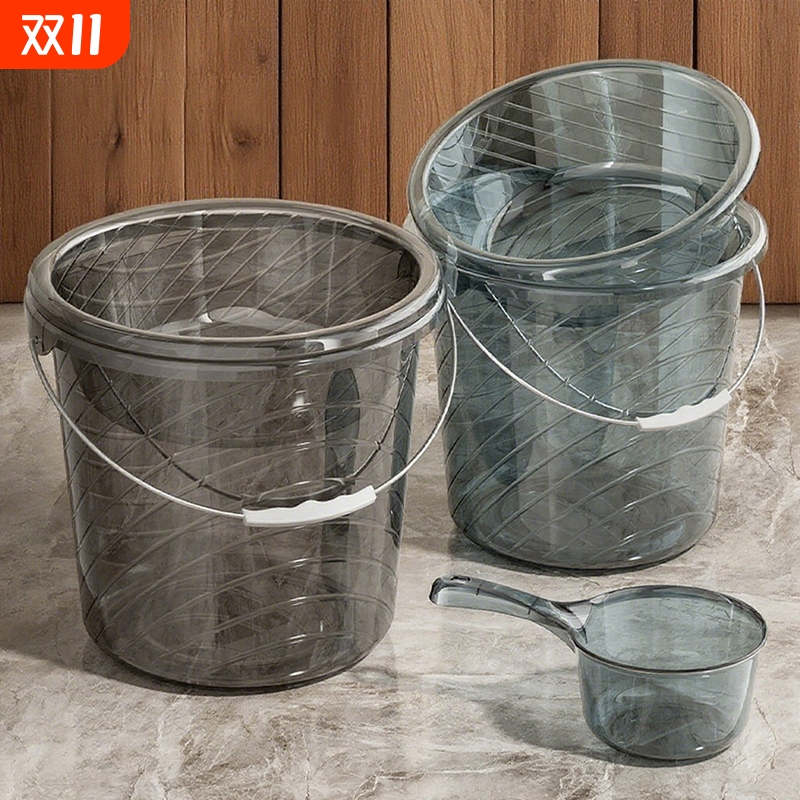 水桶洗衣桶家用大容量加厚桶宿舍学生用脸盆塑料桶储水桶洗漱套装