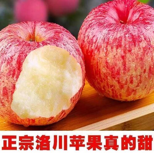 地标认证洛川苹果陕西洛川红富士当季整箱孕妇新鲜水果直发脆甜