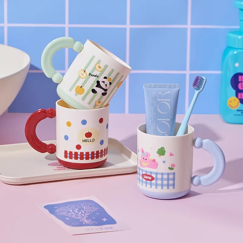 福运蓝牙杯卡通创意洗漱杯牙刷杯情侣漱口杯家用宿舍多规格