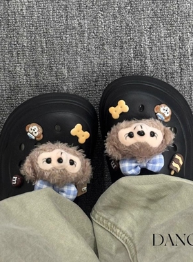 CROCS洞洞鞋配饰雪莉玫鞋花高级diy配件crocs鞋扣卡扣卡通星星