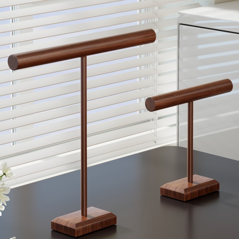 首饰架实木文玩手串收纳盒桌面手表展示架子手链手镯手环收纳神器,收纳整理,首饰架,淘宝优惠券,粉丝福利购,淘宝优惠卷