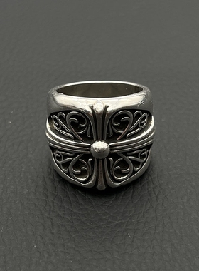 ODEK高级复古守护者戒指超大号男士中古指环经典款男士霸气厚重