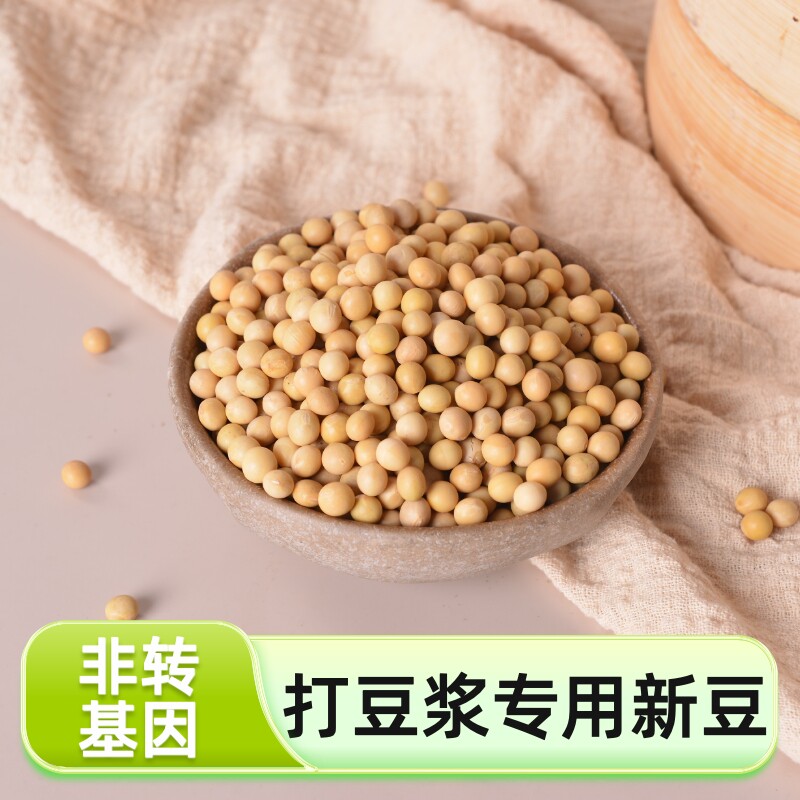 农家自产非转基因发芽黄豆散装大豆子黄豆芽打豆浆豆牙黄豆大豆