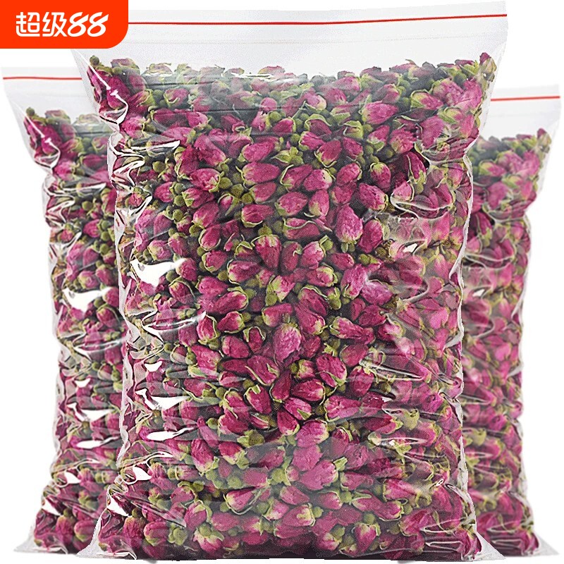 无硫玫瑰花茶干花瓣|千人加购图片