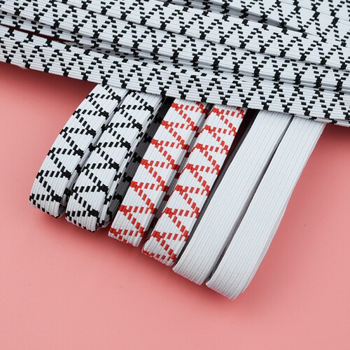 加厚双层黑白装饰弹力带