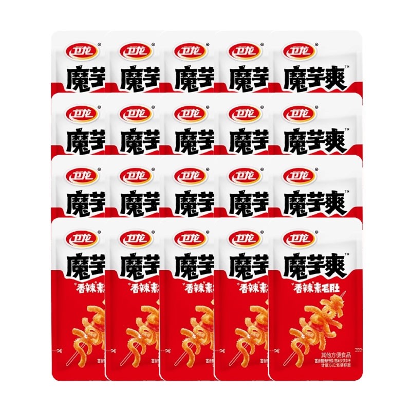 卫龙魔芋爽散装*20包