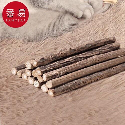 木天蓼/棒A1vl001-猫咪磨牙成幼猫洁齿自嗨解闷玩具宠物薄荷玲珑