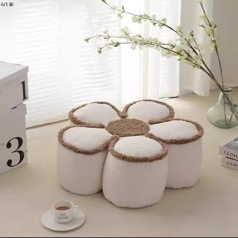 网红蒲团坐垫家用矮凳儿童榻榻米坐凳飘窗懒人加厚垫脚坐墩沙发凳