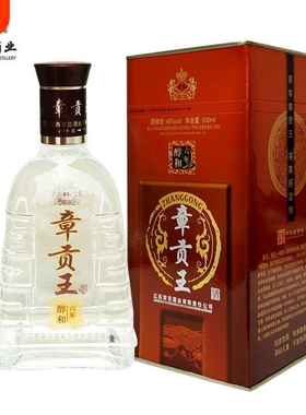 江西名酒章贡王酒醇和六年45度500ml浓香型赣州章贡酒纯粮食白酒