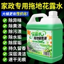 拖地花露水持久留香清洁液大桶专用无水印地板瓷砖清洁剂杀菌清香