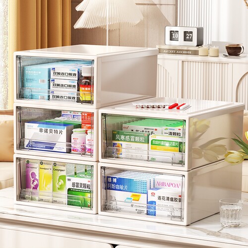 抽屉式透明药箱|超4.4万次加购
