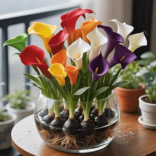 香水马蹄莲兰花卉绿植盆栽种球四季开花浓香大花型耐寒好养多规格