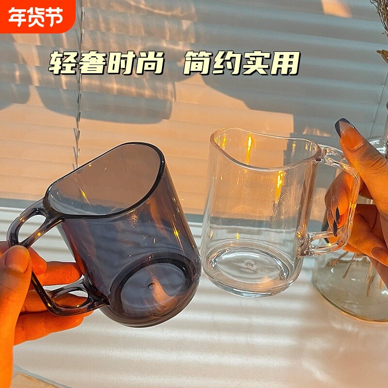 漱口杯情侣牙刷杯儿童洗漱杯子透明牙膏牙刷收纳盒家用轻奢牙具杯