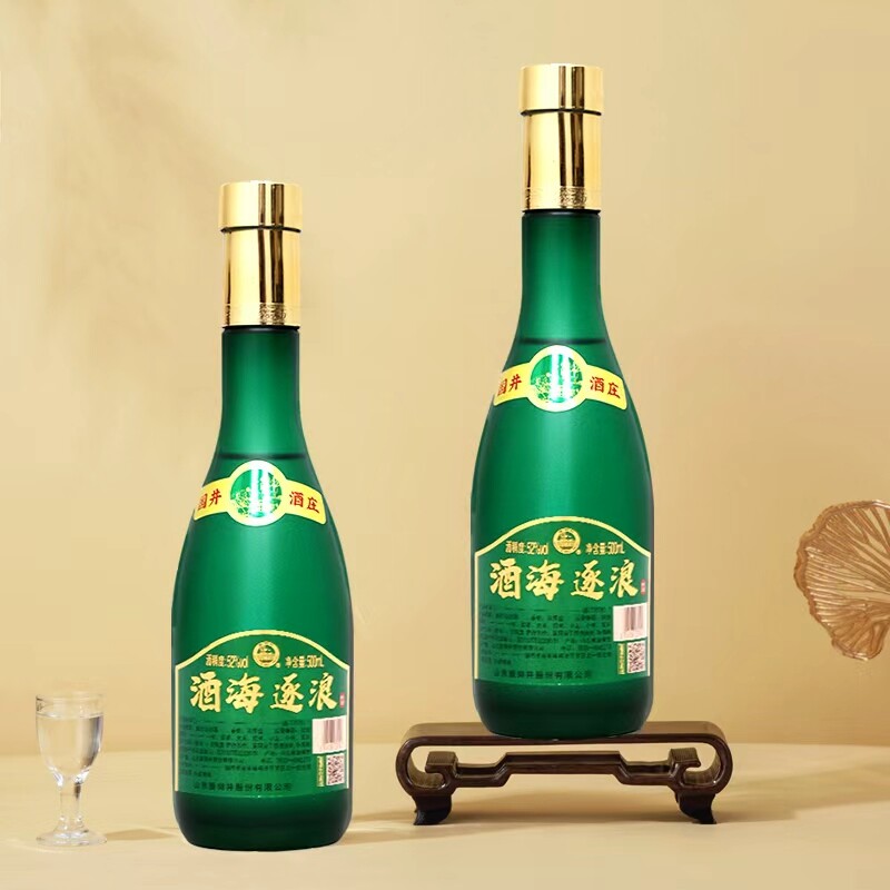 52度国井酒庄酒海逐浪光瓶500ml*2瓶浓香型粮食酒口粮酒