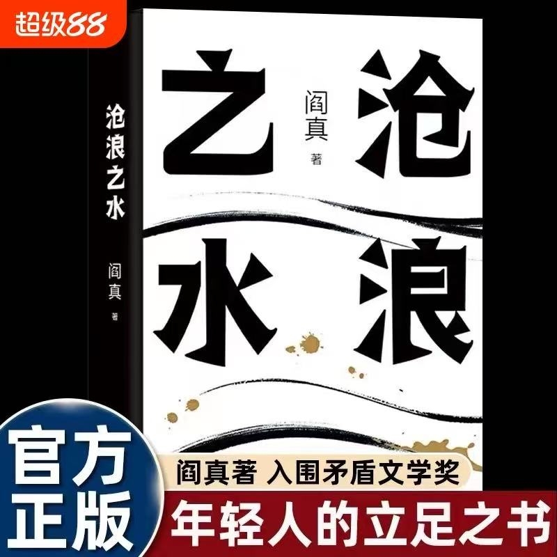 沧浪之水正版阎真代表作小说 入围茅盾文学奖职场小白/考公人启蒙之书 胡军/于和伟电视剧岁月原著 经典官场小说畅销榜书籍