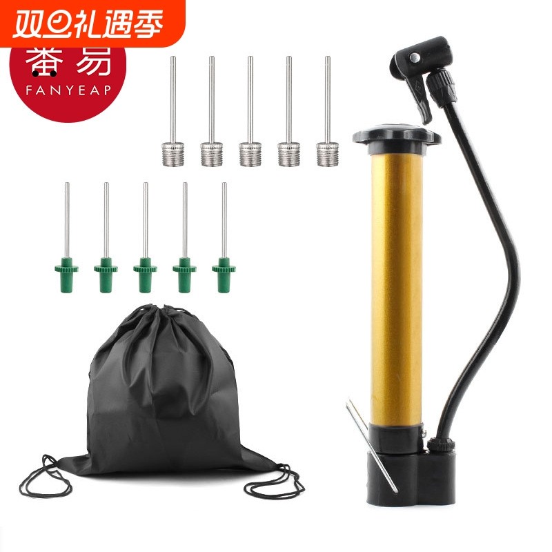 球针A1pf0-便携式皮球气球玩具通用游泳圈篮球足球打气筒充