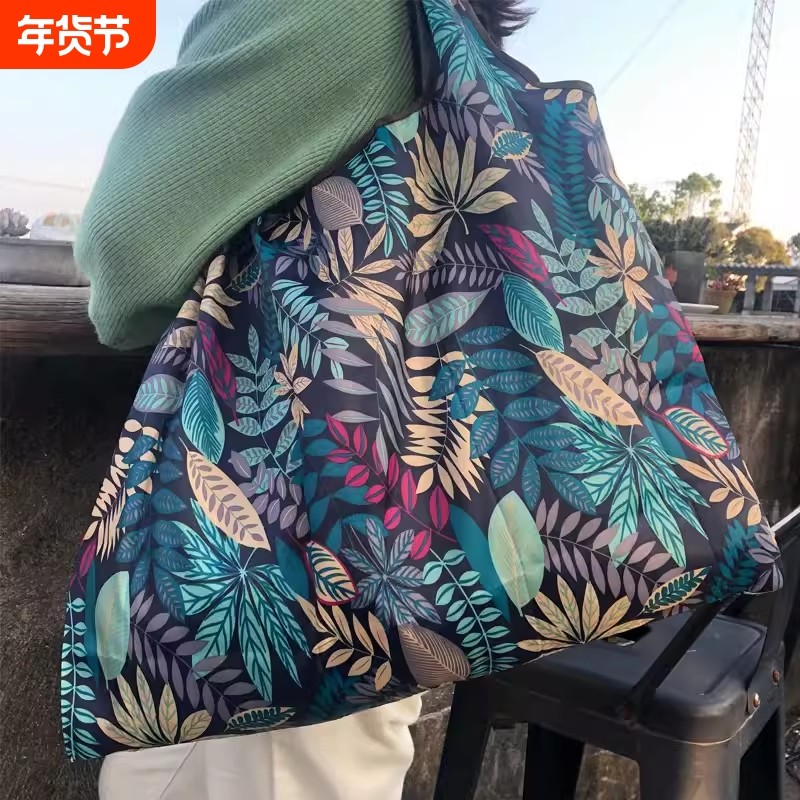 可爱卡通可折叠轻便携环保袋手提防水大容量收纳购大号买菜包结实,收纳整理,购物袋/环保袋/帆布袋,淘宝优惠券,粉丝福利购,淘宝优惠卷