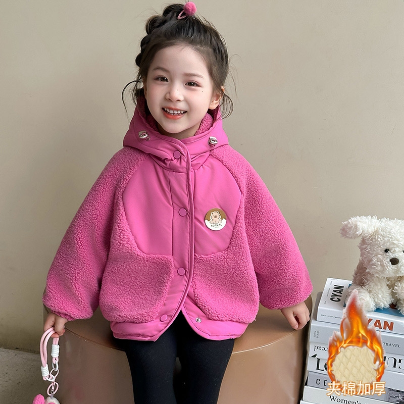 秋冬新款卡通加棉外套