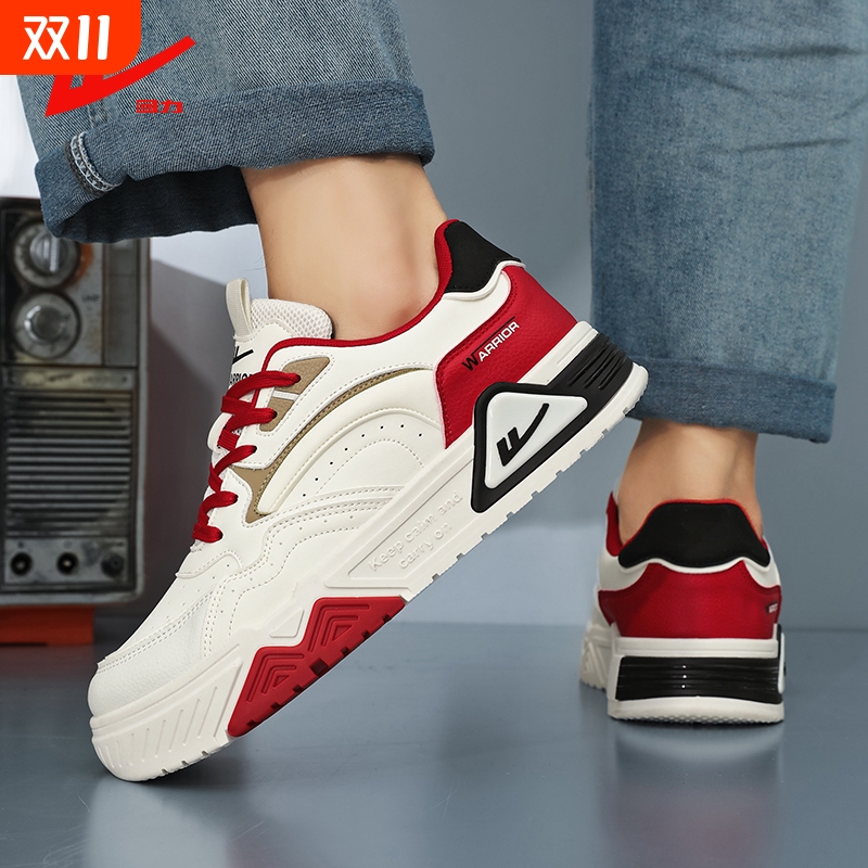 回力男鞋2025新款春季百搭原创小众厚底板鞋学生运动休闲小白潮鞋