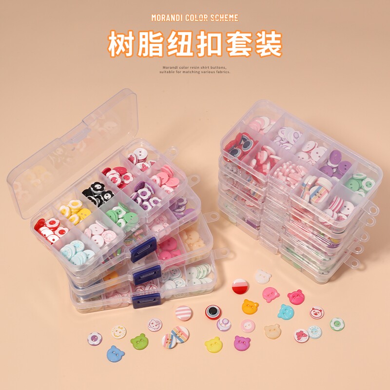 儿童衣服纽扣婴儿宝宝毛衣开衫彩色可爱卡通装饰扣子上衣配件手工