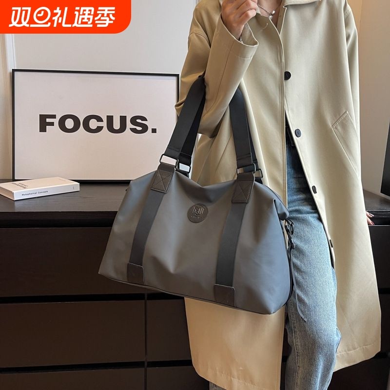 短途旅游包旅行包手提女士外出时尚女轻便大容量男出差行李袋背包