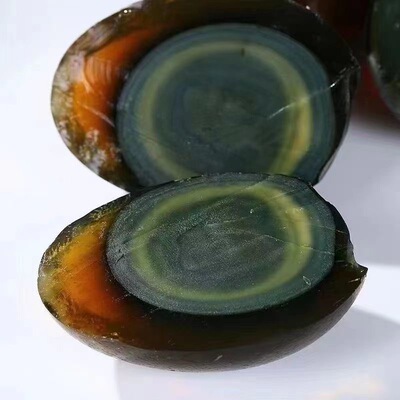 实心皮蛋松花蛋无铅工艺6枚80-85克g大号砂心不变蛋鸭蛋传统新鲜