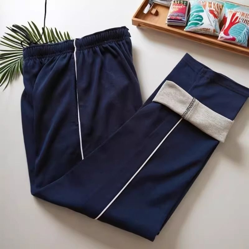 新款校服裤子长裤男女同款 涤盖棉校裤X147