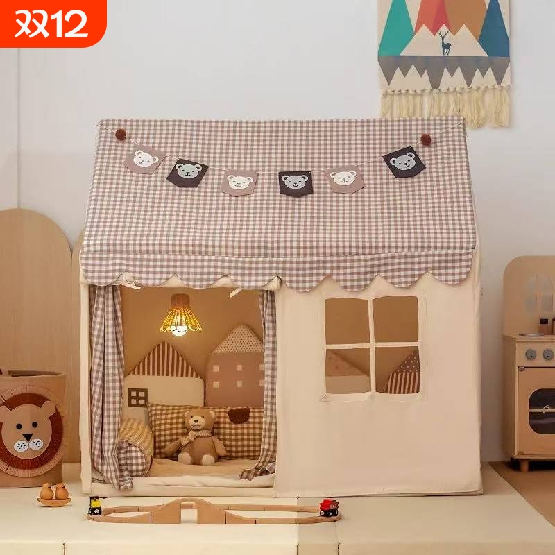 帐篷室内儿童玩具女孩秘密基地小屋可睡觉公主小房子女童生日礼物