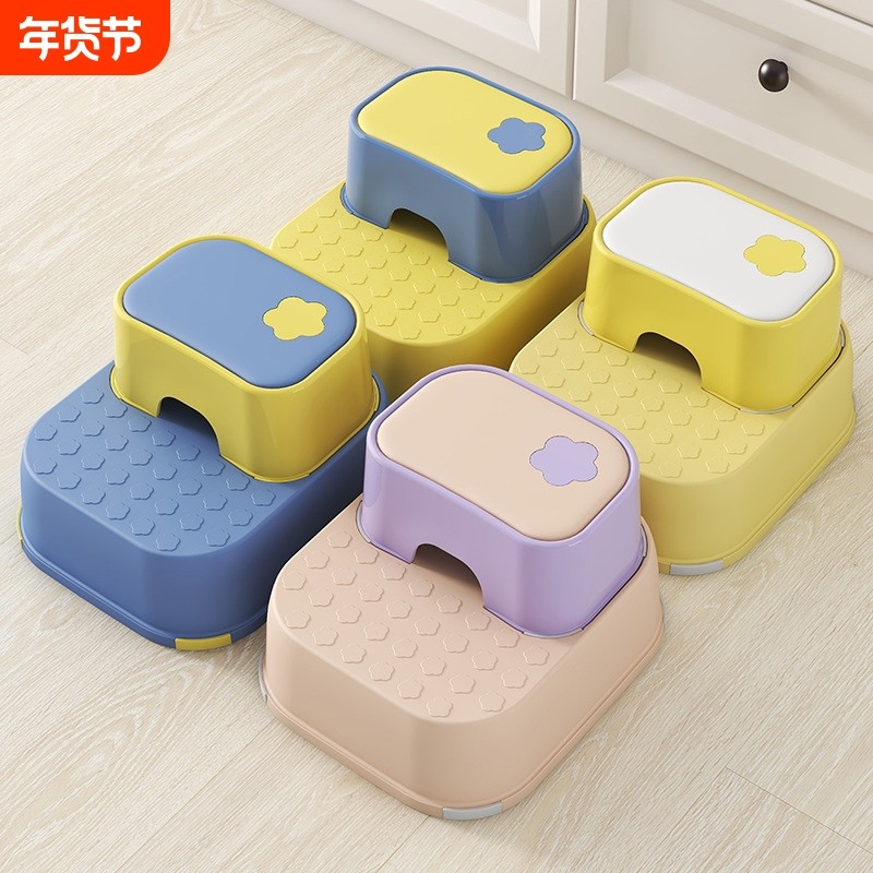 儿童凳子宝宝洗手台阶洗漱凳子洗脸防滑踩脚凳儿童座椅儿童椅子