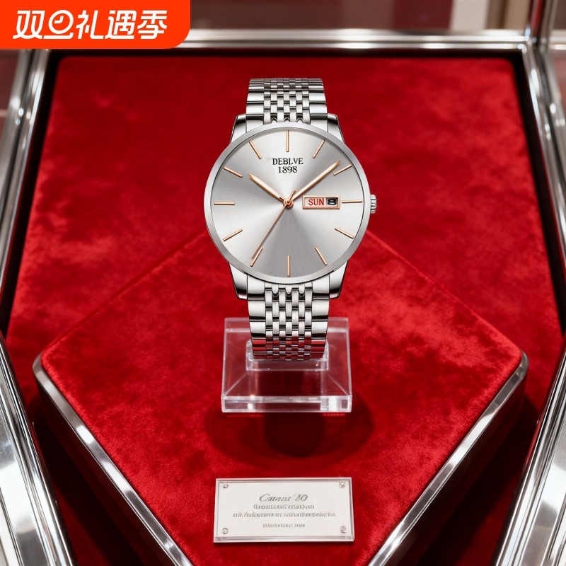 全自动名牌手表男士非机械表学生潮流镂空全自动十大防水男款正品