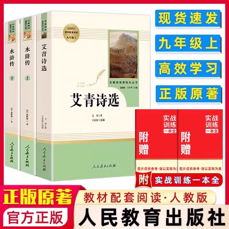 水浒传和艾青诗选九年级