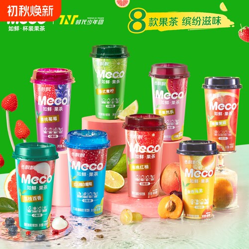 香飘飘Meco蜜谷果汁茶饮料400ml