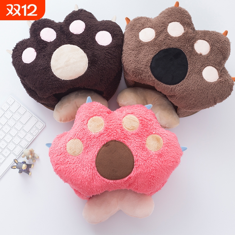 可拆洗桌上加大usb暖手鼠标垫