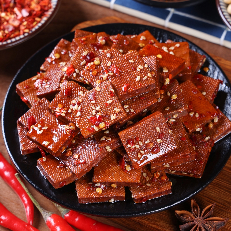 豆干追剧解馋休闲小包装散装香辣小零食老卤长寿酱干柴火薄香干子