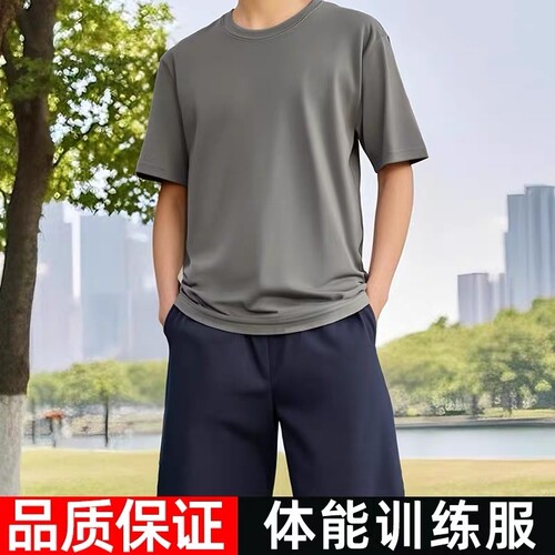 制式体能服短袖作训练战术套装男