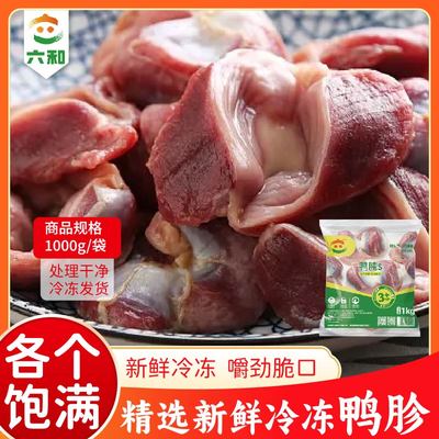 六和纯干鸭胗冷冻鸭肫新鲜鸭副鸭杂鸭胃生鲜鸭货卤货烧烤食材