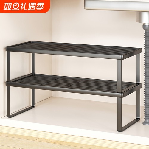 厨房置物架橱柜内佐料分层