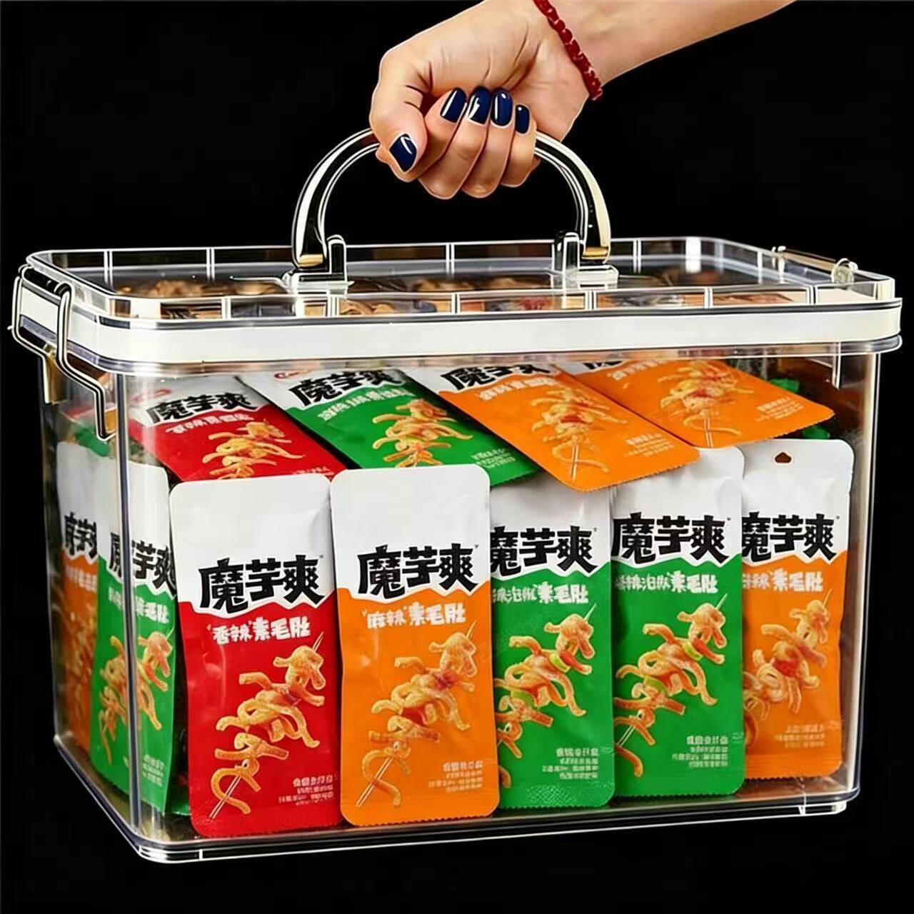 100包魔芋爽素毛肚零食解馋休闲小吃食品批发低脂好吃麻辣辣味