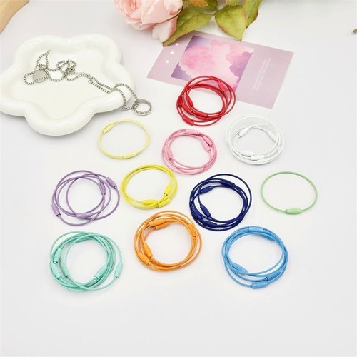 彩色钢丝绳钥匙扣|超1.6万次加购