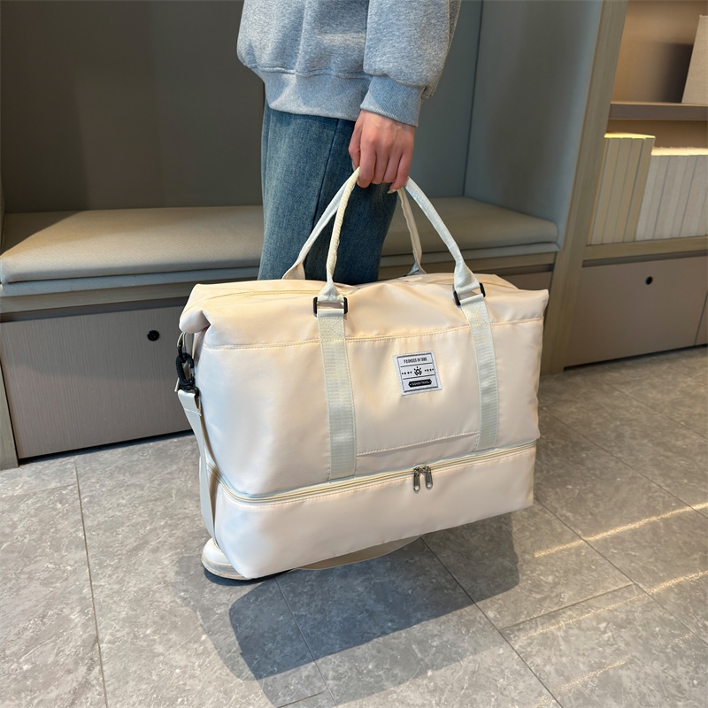 时尚短途出差旅行包便携装衣服旅游行李包大容量瑜伽运动健身包
