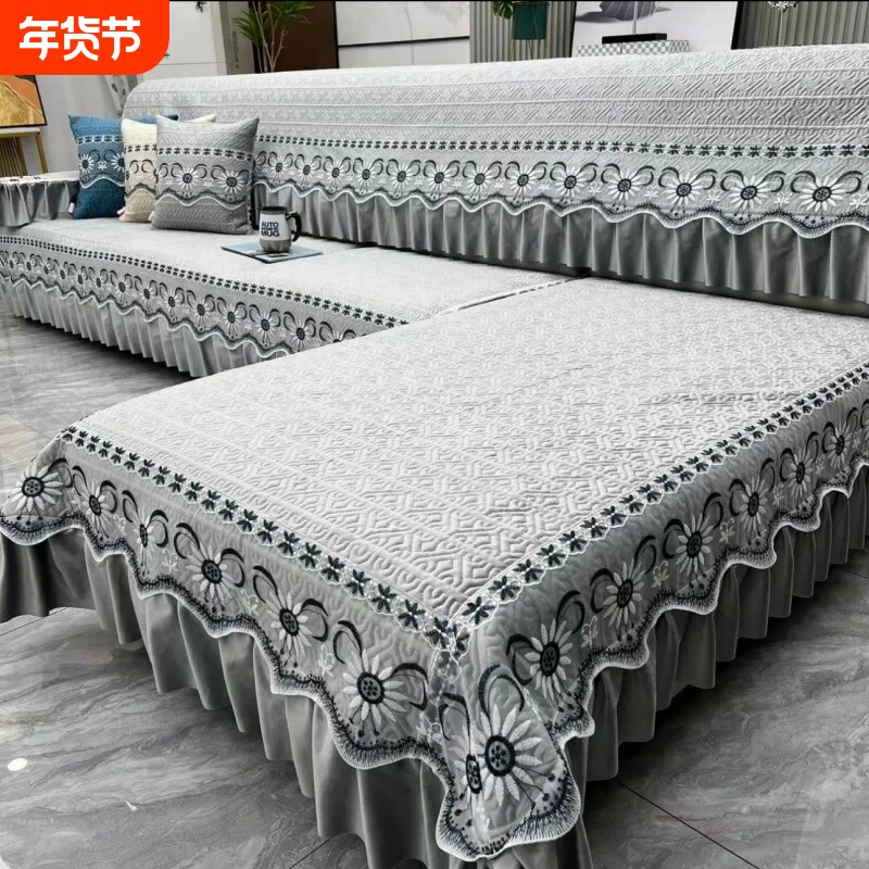 沙发垫直排爆款沙发垫套装全套四季通用沙发套长条沙发垫加厚防滑