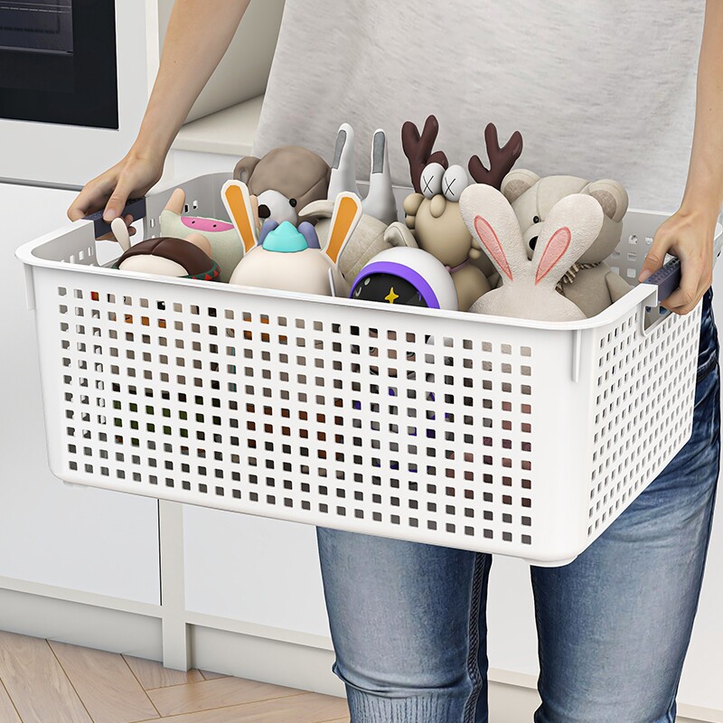 收纳箱家用衣柜整理箱杂物玩具大容量学生宿舍零食整理盒衣服衣物