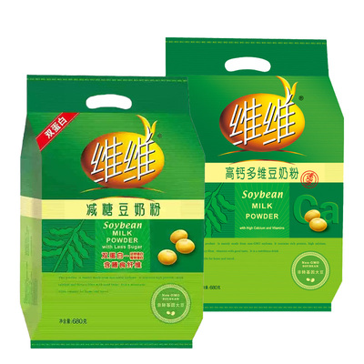 维维豆奶粉减糖/高钙多维680g非转基因黄豆粉营养早餐代餐冲饮
